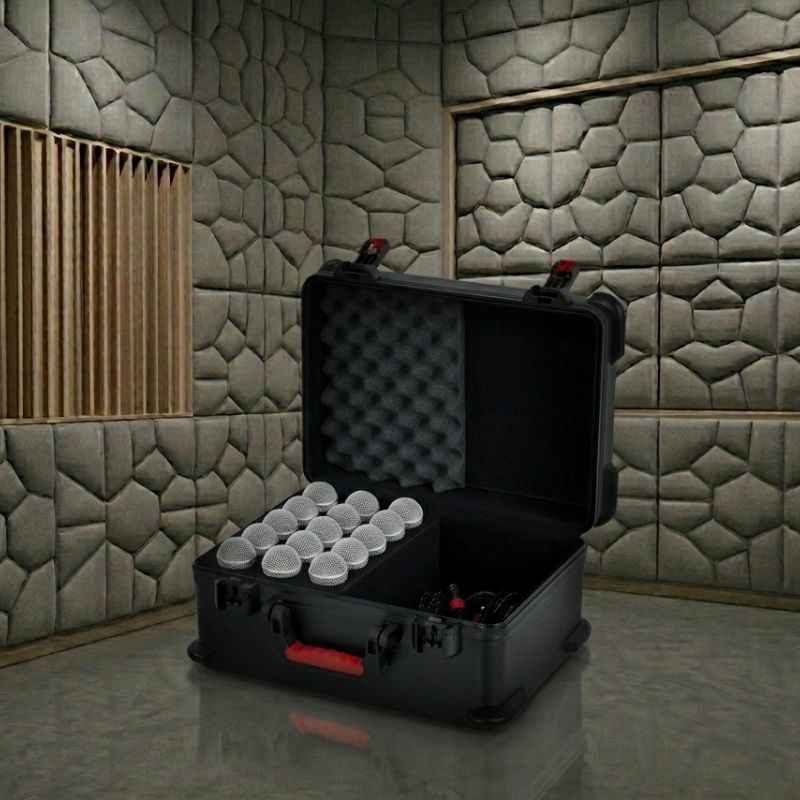 CASE PARA 15 MICROFONOS